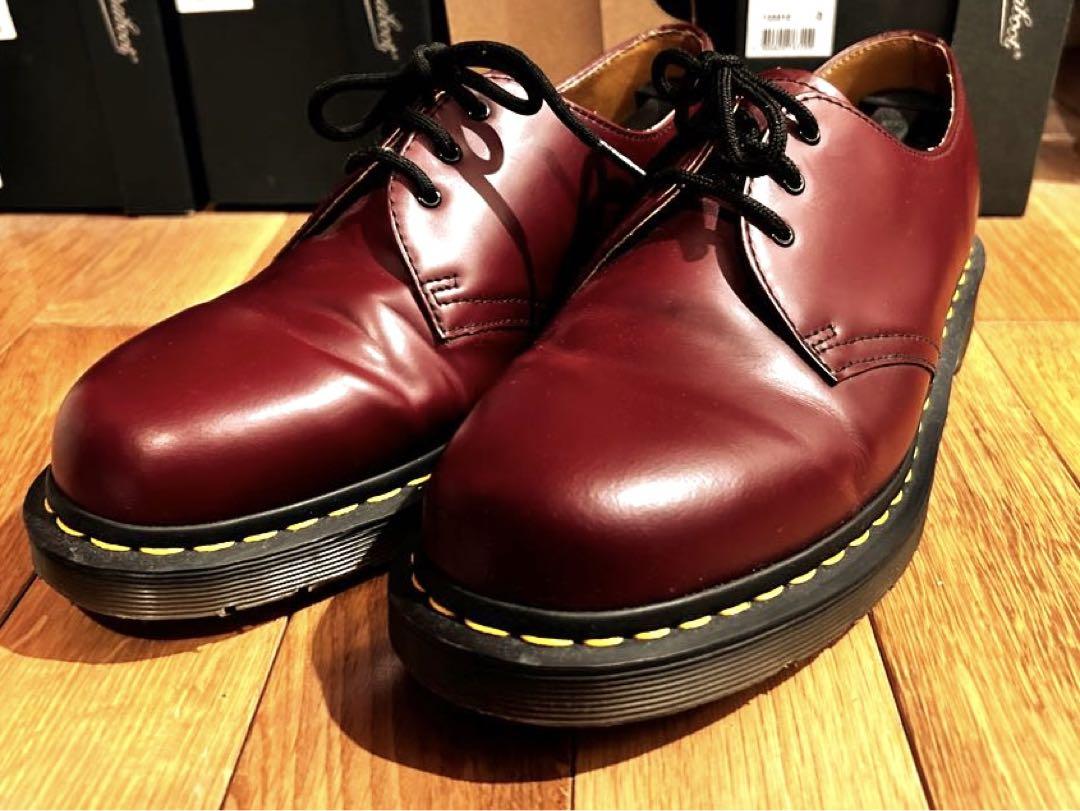 ドクターマーチン　23.5cmチェリー Dr.Martens(ドクターマーチン) 5ホール CHERRY RED