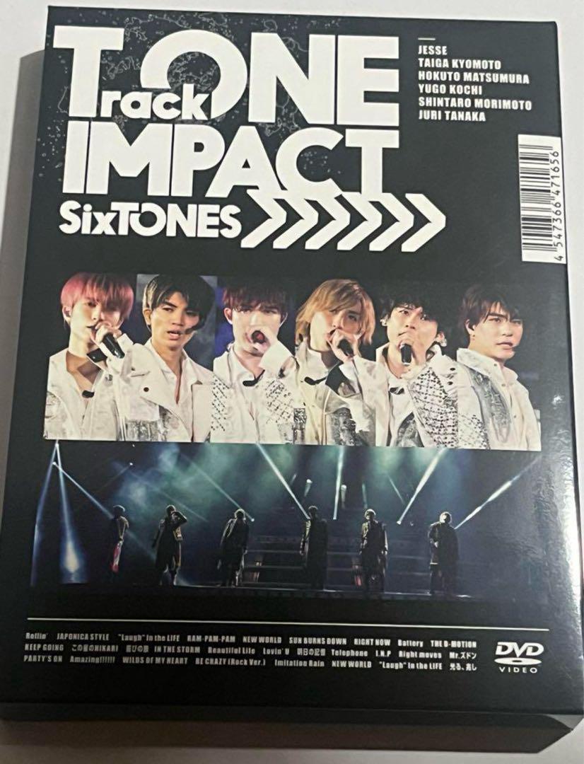 SixTONES TrackONE IMPACT DVD 初回盤DISC2のみの通販 by POWER