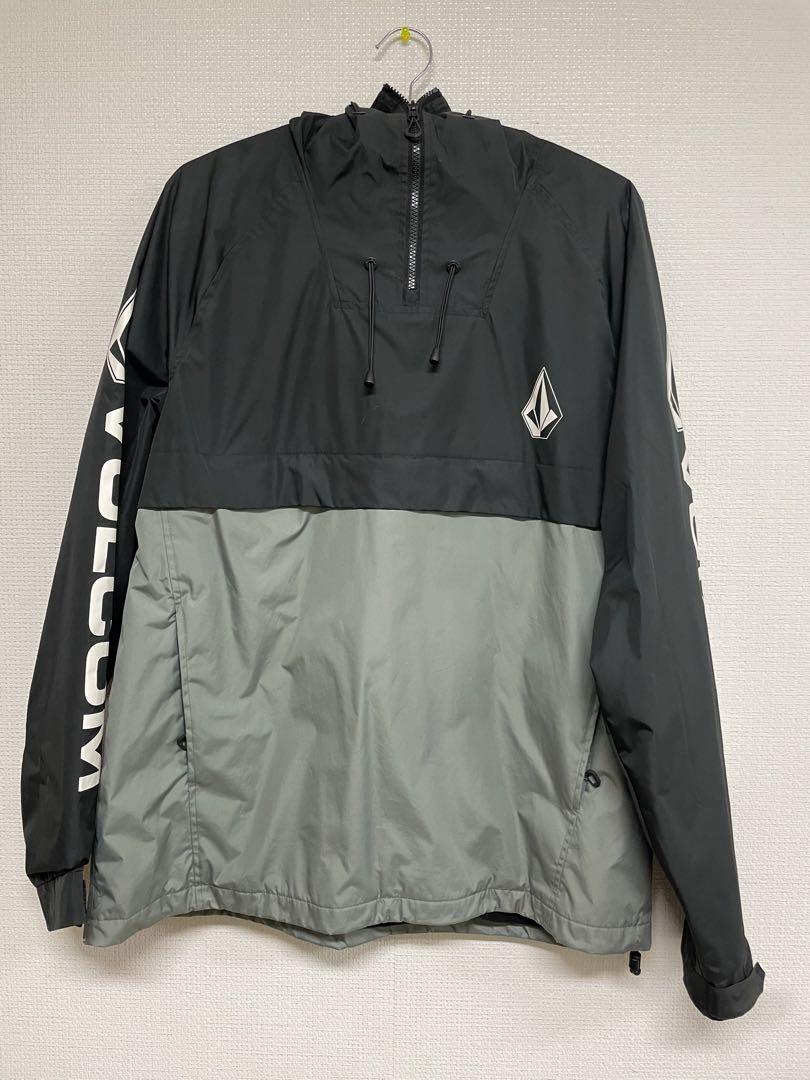 VOLCOM フード付きジャケット M ブラック/グレー 送料込み