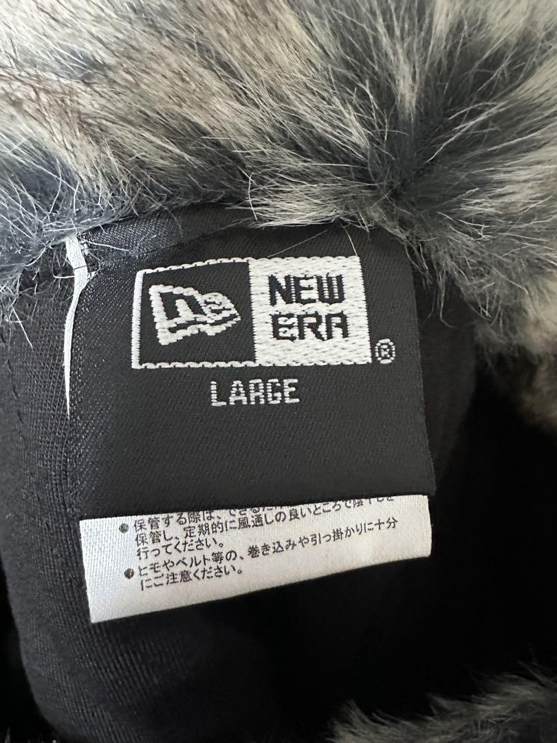 トラッパー ブラックコーデュロイ　NEWERA