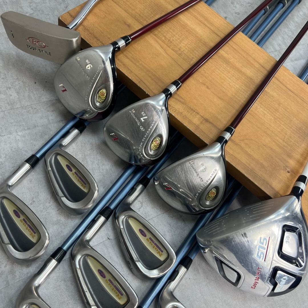 イグニオ　ツアーステージ　レディースゴルフ11本セット　カーボン　L　右利き用