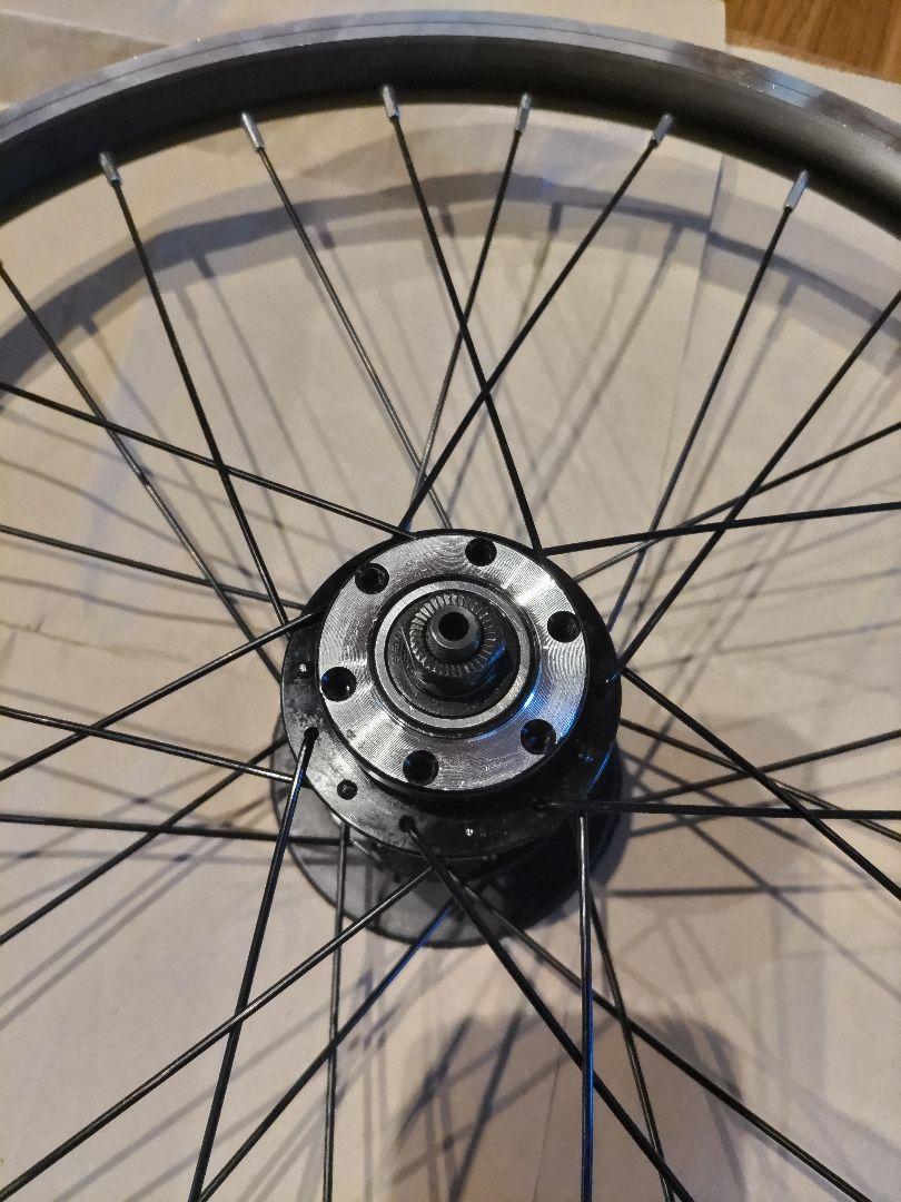20インチ406バイク折りたたみ自転車カセットホイール前輪部のみ
