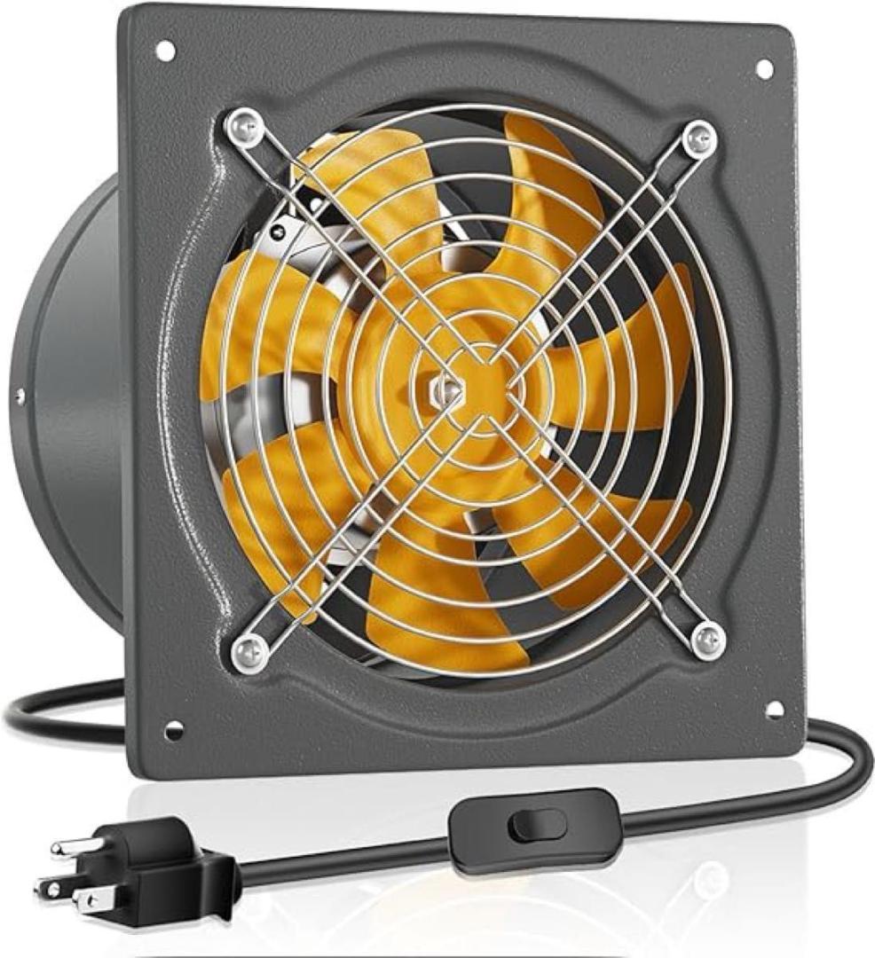 Okryain 換気扇 250mm 金属製工業 (グレー) 新品未使用