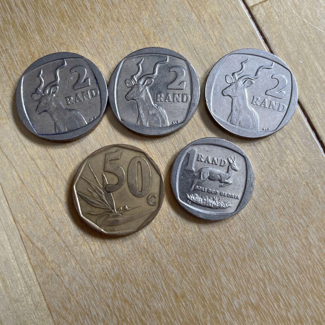 南アフリカ 旧貨幣 コインセット 銀貨 5枚 硬貨 南アフリカ 旧貨幣 コインセット 銀貨 5枚 硬貨 - メルカリ
