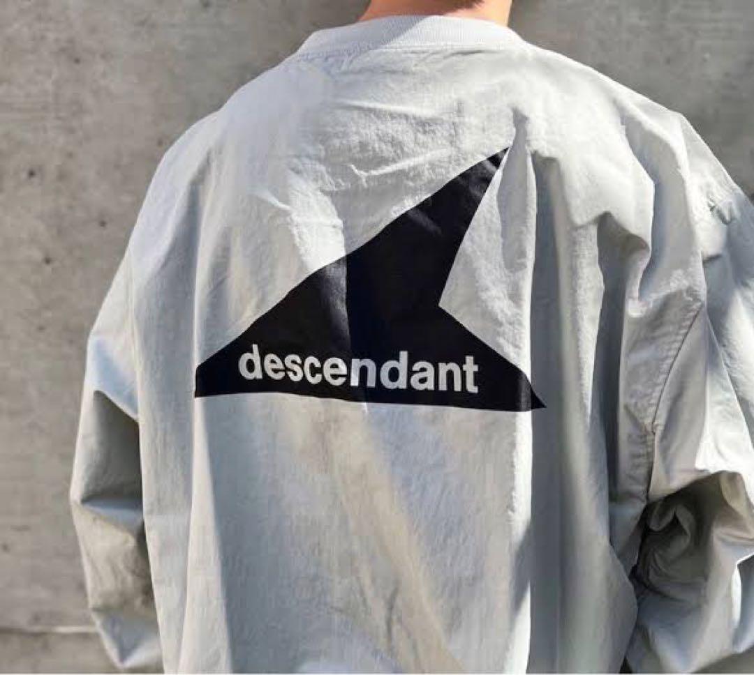 DESCENDANT/POPPA NYLON JACKET (GRAY)