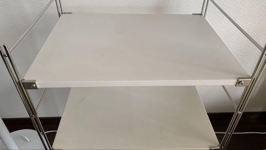 【送料込】無印良品 ステンレスユニットシェルフ