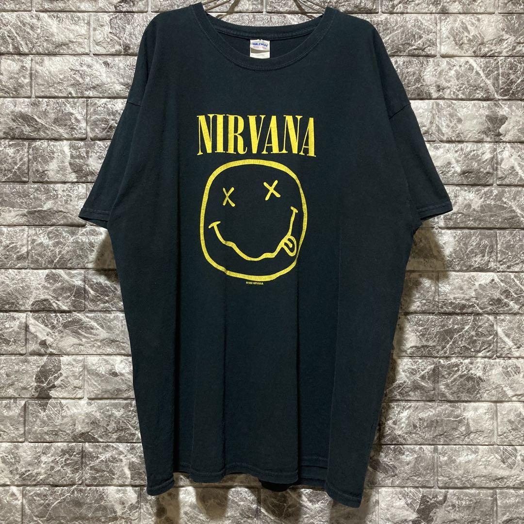 NIRVANA SMILE Tシャツ XL 00s ニルヴァーナ カートコバーン