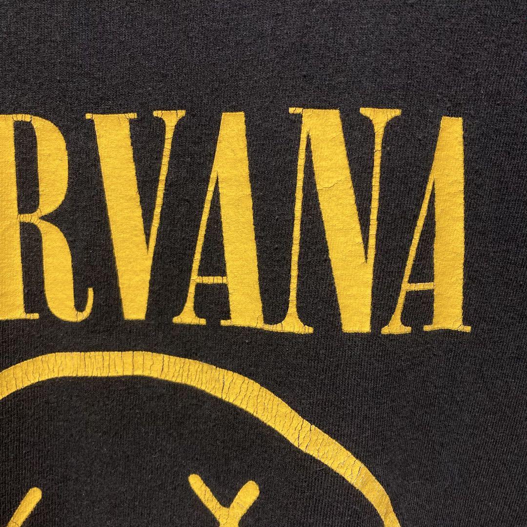 NIRVANA SMILE Tシャツ XL 00s ニルヴァーナ カートコバーン