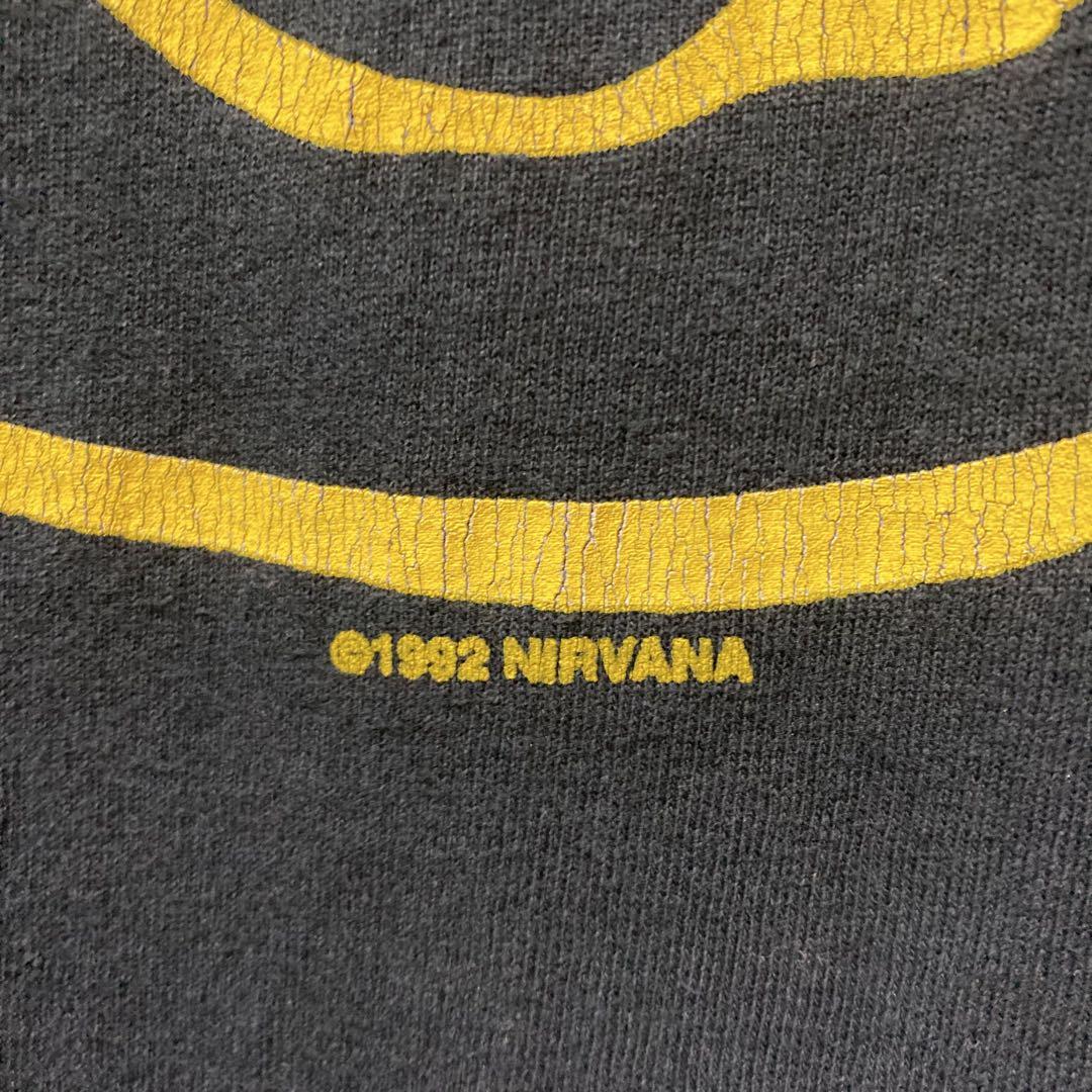 NIRVANA SMILE Tシャツ XL 00s ニルヴァーナ カートコバーン