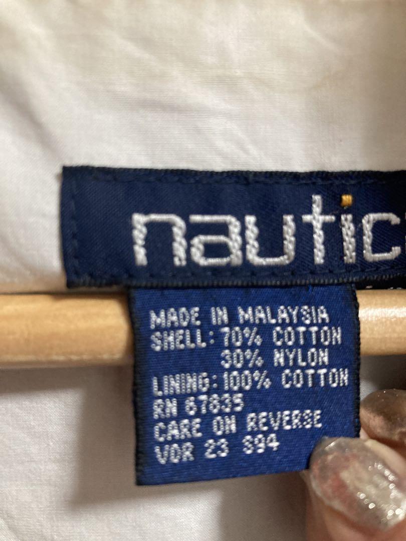 nautica】［即日発送可能］カラーブロック ナイロンジャケット