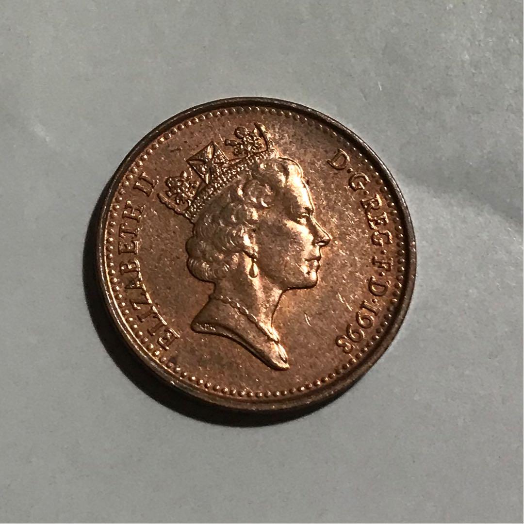 とても可愛くて素敵なコイン エリザベス2世 one penny