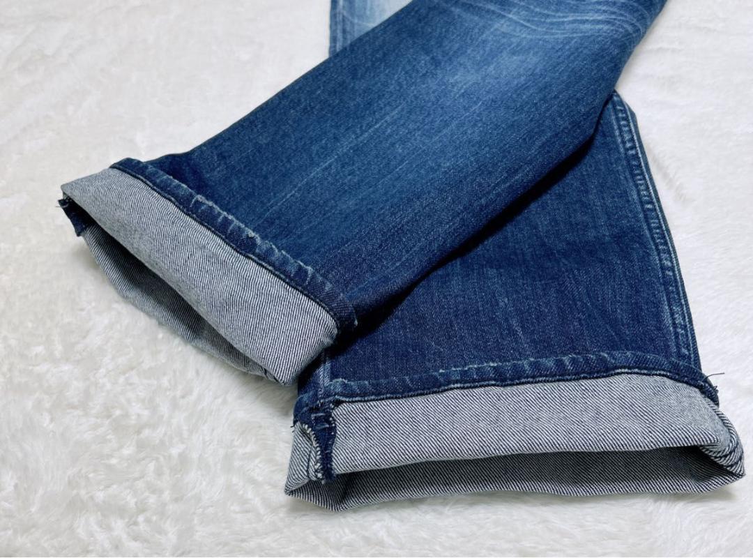 美品 DENHAM デンハム BLADE TZ ストレート デニム メンズ