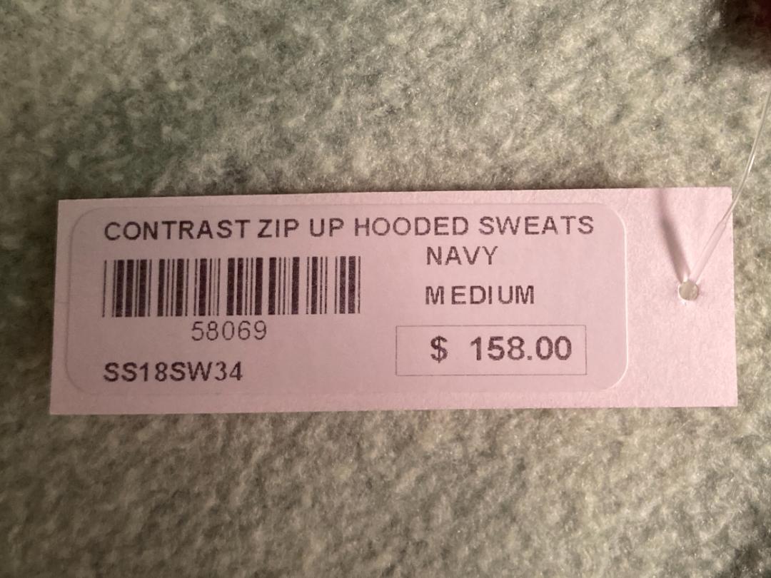 未使用品☆18ss／Supreme／スモールボックスロゴフーディー／Mサイズ