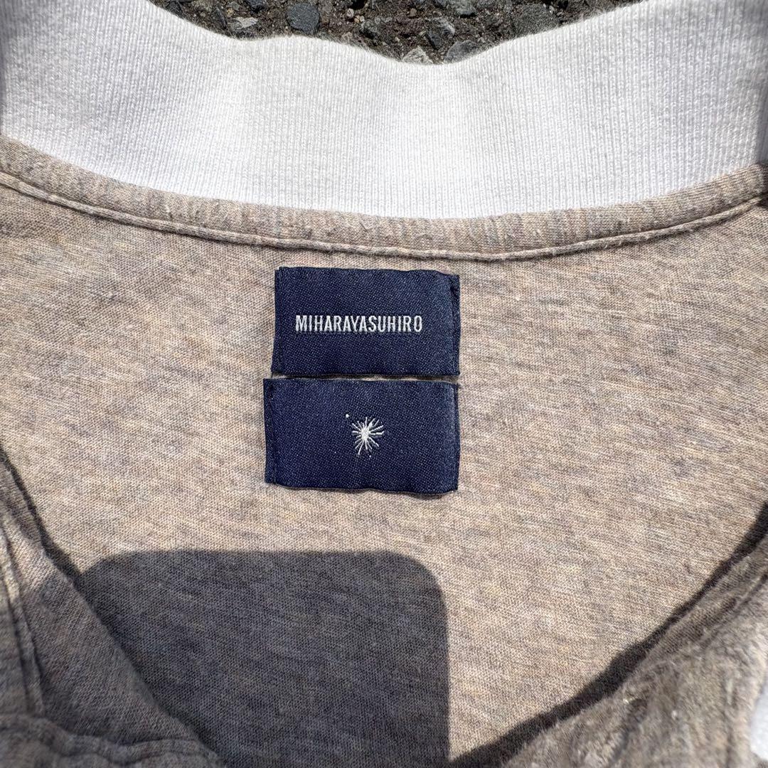 トップス 00s MIHARA YASUHIRO DESTROYED SHIRT Y2K