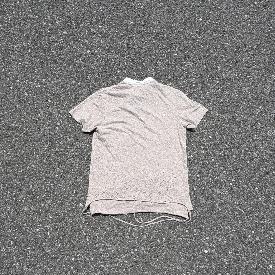 トップス 00s MIHARA YASUHIRO DESTROYED SHIRT Y2K