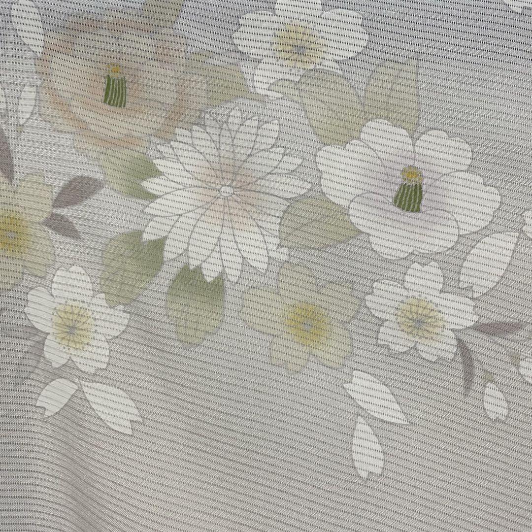 D222 夏着物　訪問着　緑　花模様　絽　正絹　未使用極美品 楽天市場】絽 訪問着（カラーグリーン）（レディース