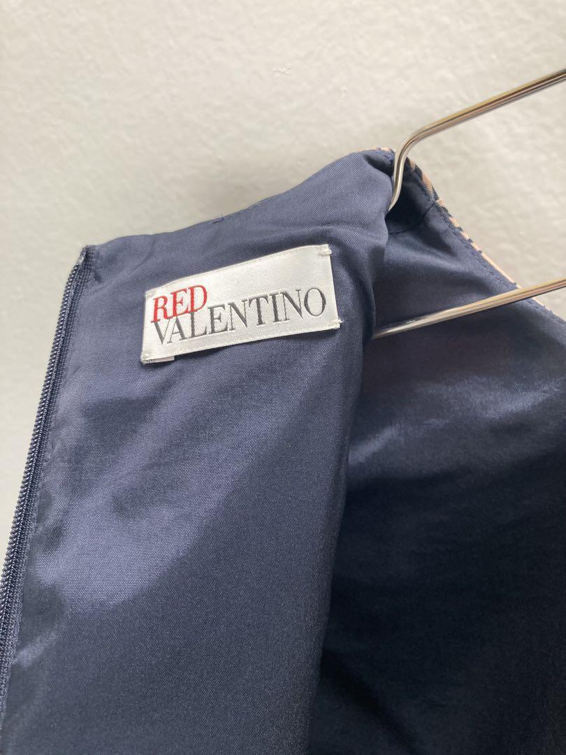 RED VALENTINO サイズ40 フラワー ノースリーブワンピース L