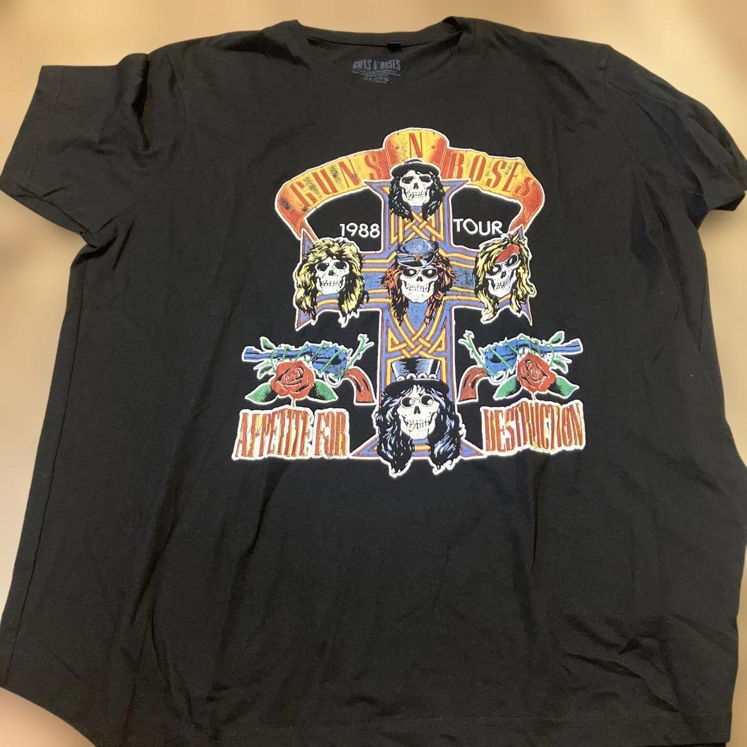 GUNS N' ROSES 1988 TOUR Tシャツ XL 売り切り価格