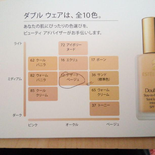 エスティローダー　ダブルウェア　ファンデーション　12 デザートベージュ エスティローダー ダブルウェア ファンデーション 12 デザート