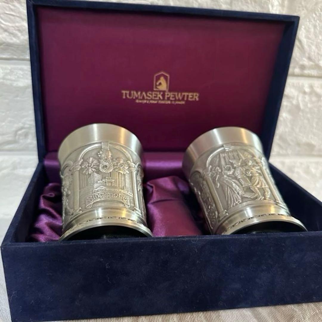 Tumasek pewter小物入れ Tumasek pewter小物入れ