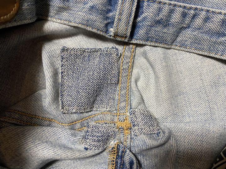 ナンバーナイン 06ss ガンズ期 ペンキ加工 デニム パンツ