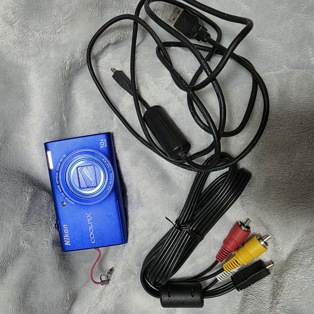 COOLPIX S6200 ブルー　(ジャンク品) Nikon COOLPIX S6200 ブルー DMC-FH5 動作確認済 - メルカリ