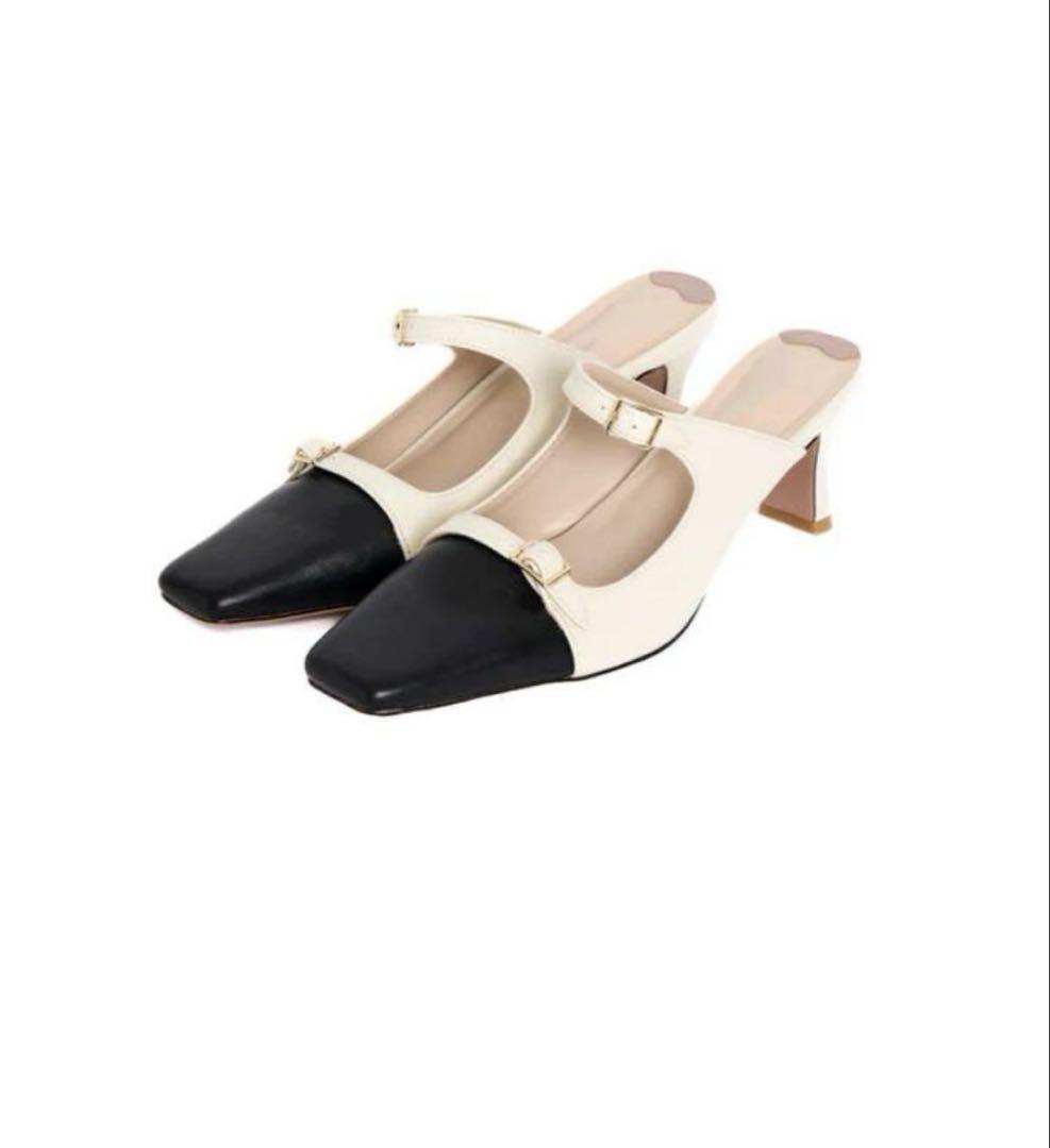 靴 herlipto Mademoiselle Mules 36