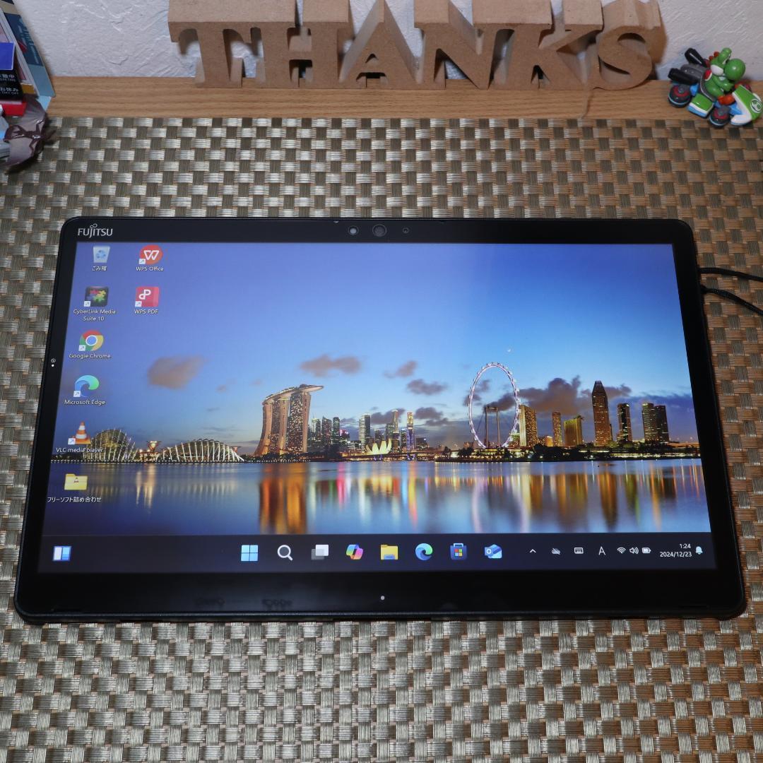 新品同様Win11公式サポート！タブレット/4G/SSD/無線/カメラ/タッチP