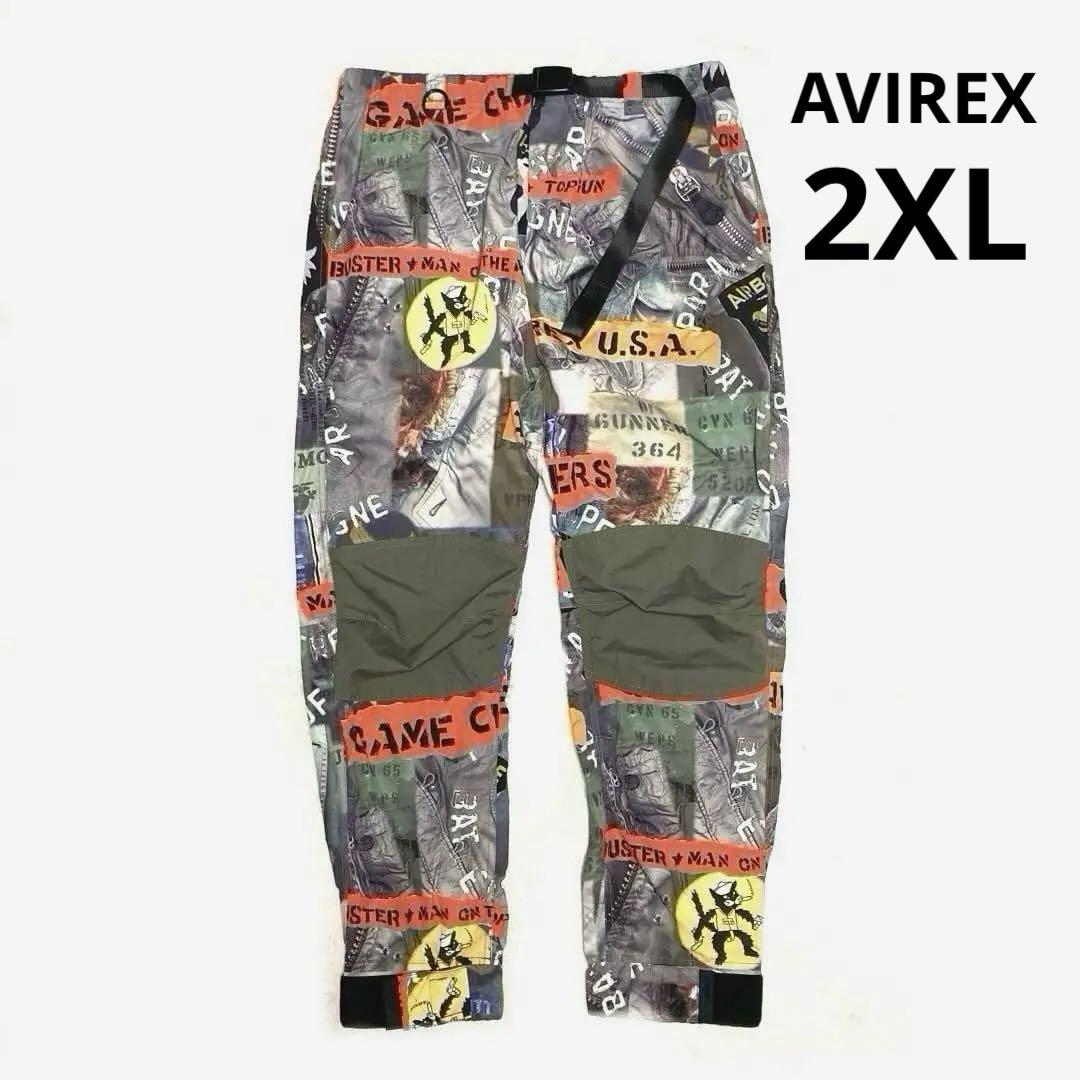 AVIREX アイコンカスタムフォトパンツ　総柄　ミリタリー AVIREX アイコンカスタムフォトパンツ 総柄 ミリタリー - メルカリ