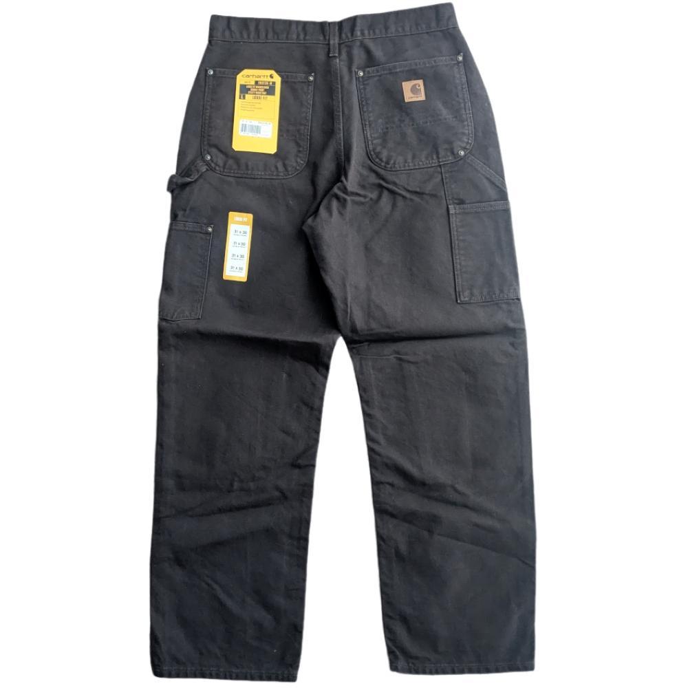Carhartt カーハート ダブルニー B136 BLK W32L32 USA製 カーハート Carhartt B136 W32L32 ダブルニー