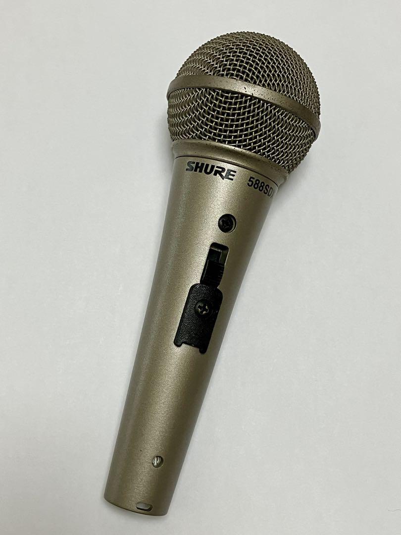 SHURE 588SD ダイナミックマイク - メルカリ