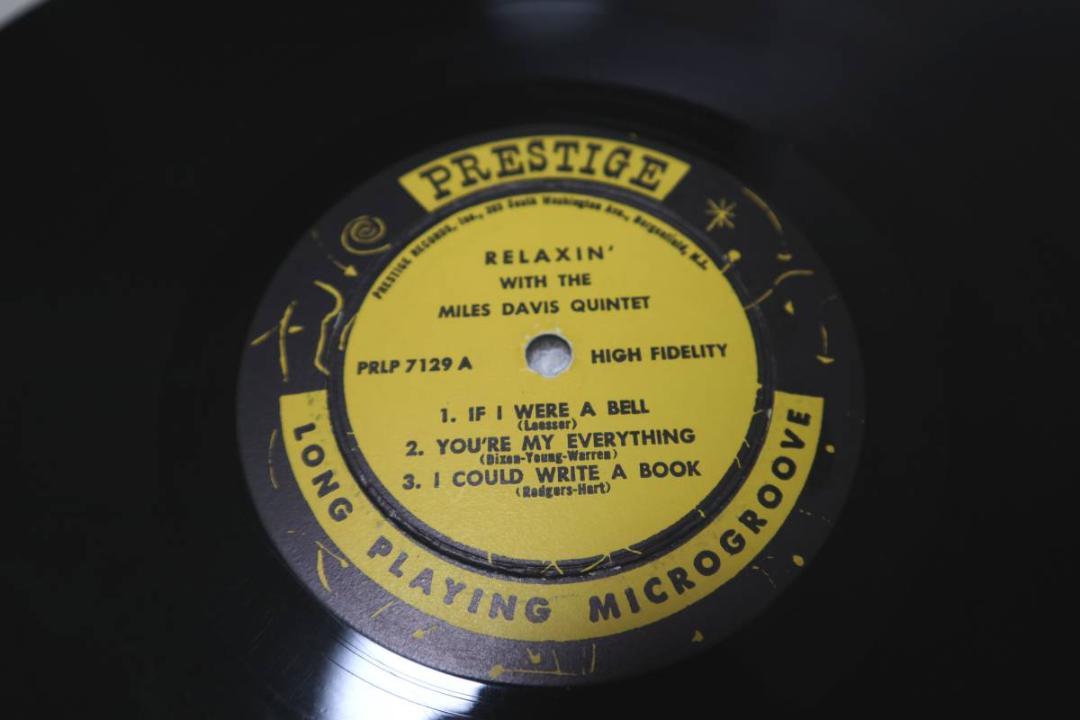 洋楽 Miles Davis Relaxin Prestige PRLP-7129
