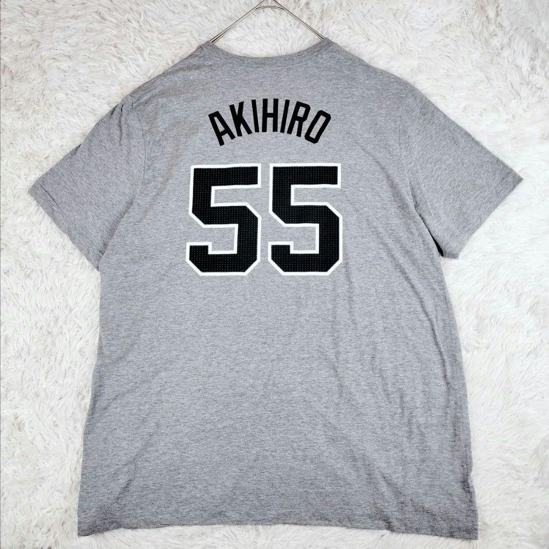 【タグ付き新品未使用】 ジャイアンツ 秋広優人 24年 Tシャツ グレー 2XL
