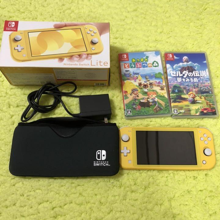 35%割引ブラック系お気に入りの 【美品】Nintendo Switch LITE Pixel 美品 Switch イエロー 本体 LITE Switch Nintendo 家庭用ゲーム本体