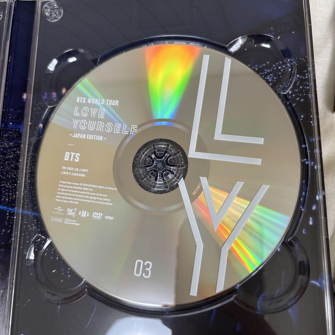 BTS WORLD TOUR LOVE YOURSELF - JAPAN DVD - メルカリ