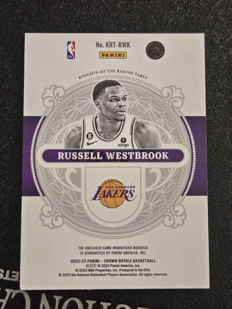 ラッセル・ウェストブルック　crown royale 25枚限定 Russell Westbrook crown royale 25枚限定 - メルカリ