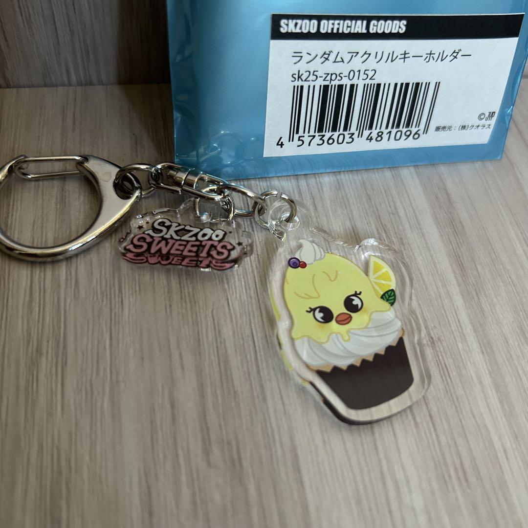 SKZOO カスタム　アクリルキーホルダー【B】＋ポガリ　ジニレット　花 スキズ SKZOO ワークショップ ポップアップ キーホルダー