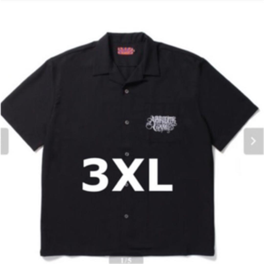 値下げ　CLASSIC LOGO S/S OPEN COLLAR SHIRT