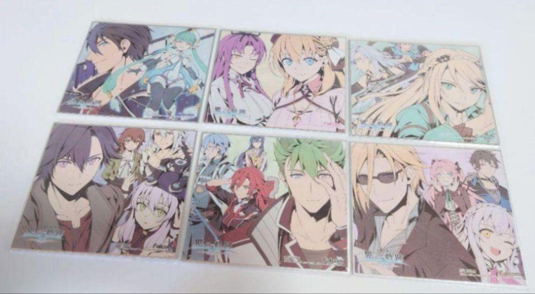 界の軌跡 抽選会B賞 イラストミニ色紙6枚 コンプリートセット