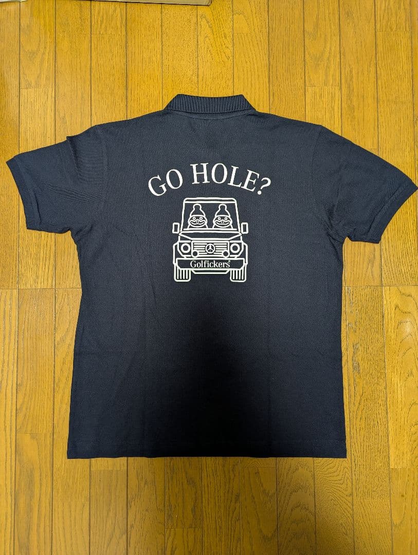 ゴルフィッカーズ Golfickers 紺 ポロシャツ 受注生産 ゴルフィッカーズ Golfickers 紺 ポロシャツ 受注生産