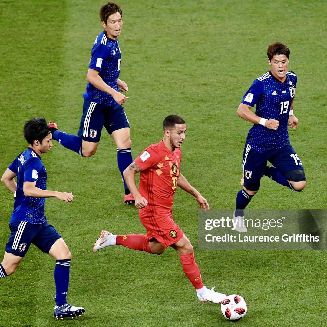 【極美品！】2018ロシアW杯 ベルギー代表 ♯10 アザール【Mサイズ】