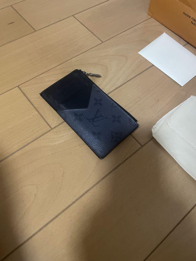 メ*ー様 レシート有りLOUIS VUITTON ブラック コインケース