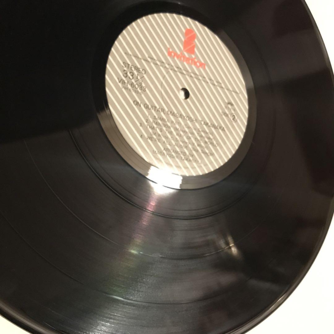 【美品】高中正義 On Guitar LP