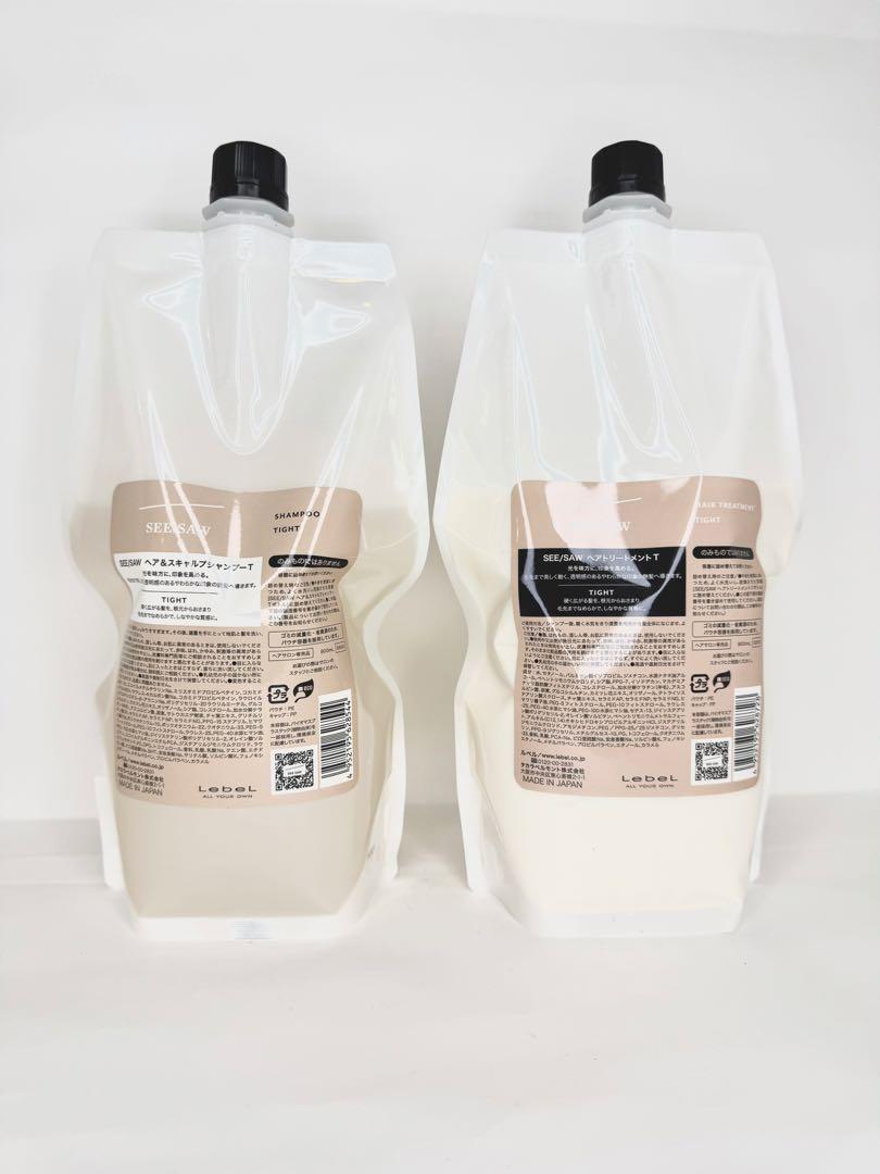 SEE SAWシーソータイト シャンプー&トリートメント800ml