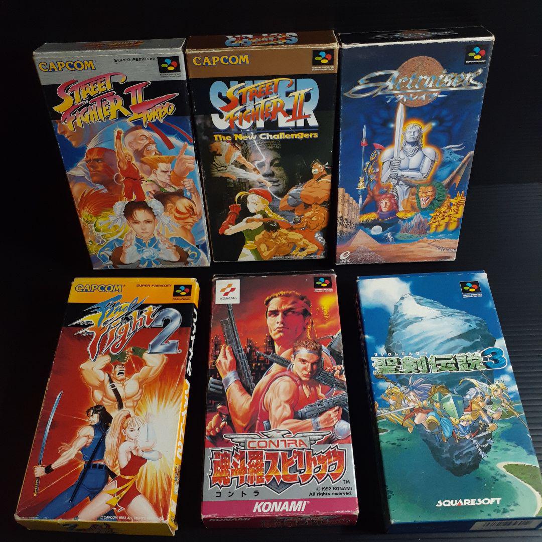 【即納&大特価】 スーパーファミコンソフトまとめ売り ストリートファイターⅡ Nintendo Switch