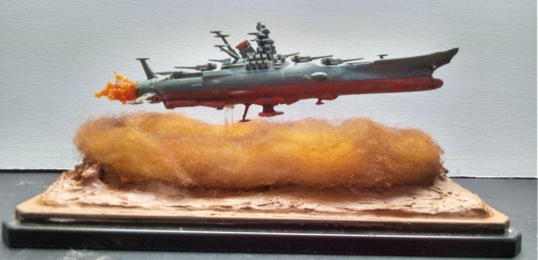 バンダイ.メカコレシリーズ.宇宙戦艦ヤマト2199ジオラマ完成品