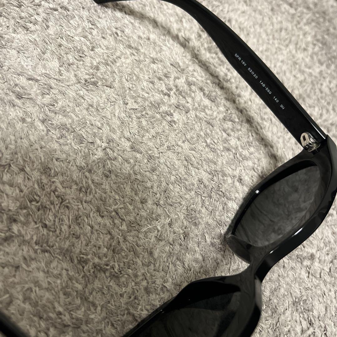 PRADA ブラック キャットアイ サングラス