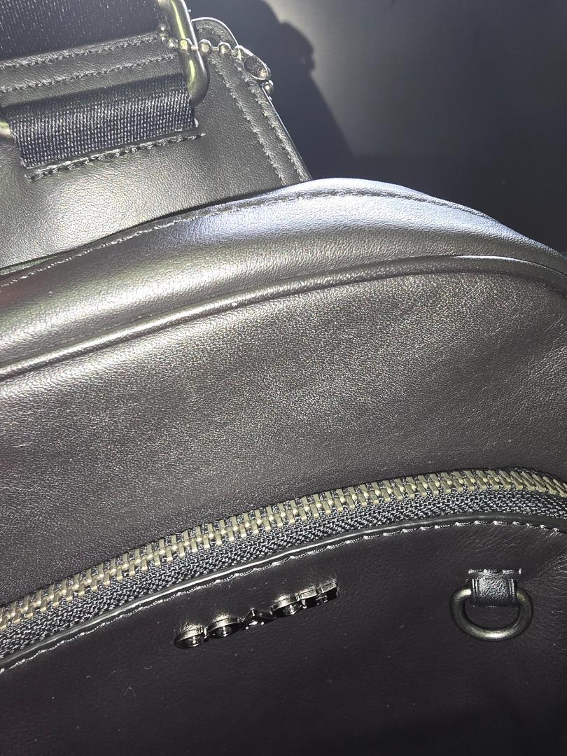 COACH グラハムパック レザー ボディバッグ