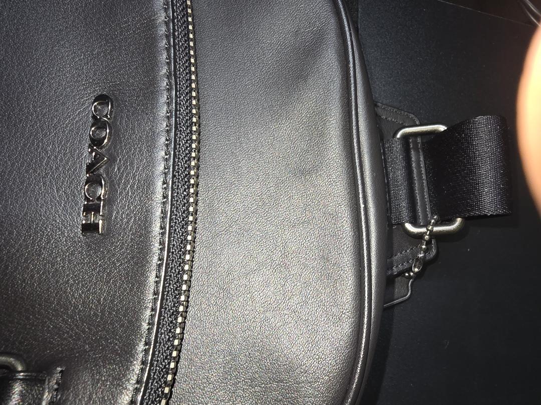 COACH グラハムパック レザー ボディバッグ
