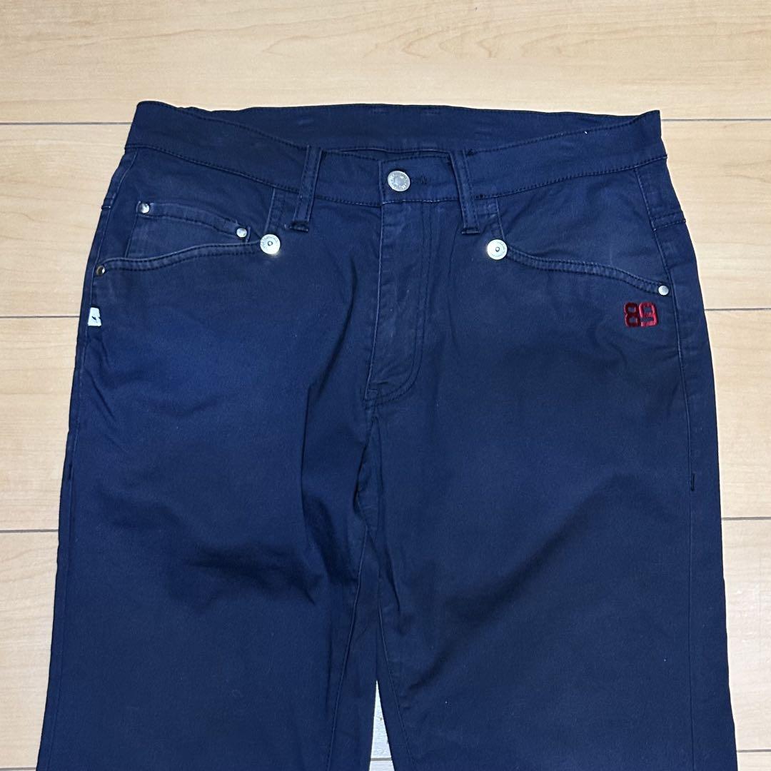 パーリーゲイツ　コットンゴルフパンツ　サイズ4 ネイビー